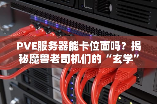 PVE服务器能卡位面吗？揭秘魔兽老司机们的“玄学”操作！