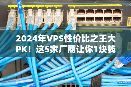 2024年VPS性价比之王大PK！这5家厂商让你1块钱当10块花
