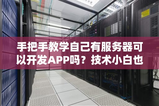 手把手教学自己有服务器可以开发APP吗？技术小白也能看懂的实战指南！