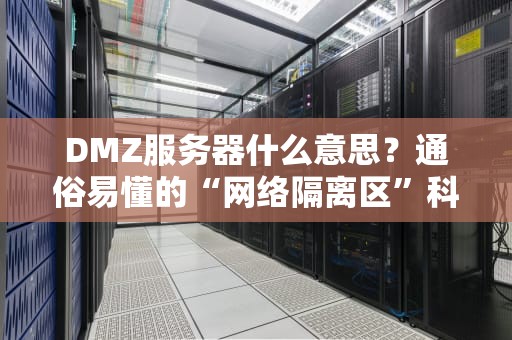 DMZ服务器什么意思？通俗易懂的“网络隔离区”科普指南（附真实案例）
