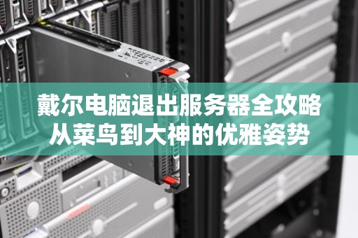 戴尔电脑退出服务器全攻略从菜鸟到大神的优雅姿势