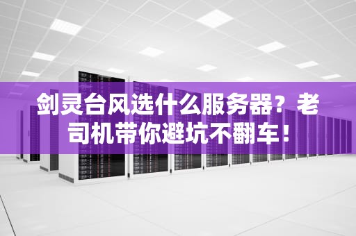 剑灵台风选什么服务器？老司机带你避坑不翻车！