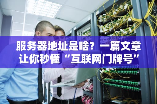服务器地址是啥？一篇文章让你秒懂“互联网门牌号”的奥秘！