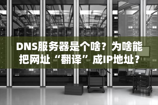 DNS服务器是个啥？为啥能把网址“翻译”成IP地址？看完这篇你就懂了！