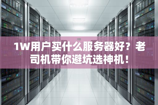 1W用户买什么服务器好？老司机带你避坑选神机！
