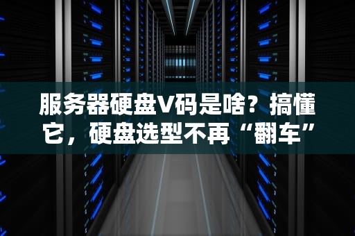 服务器硬盘V码是啥？搞懂它，硬盘选型不再“翻车”！