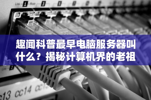 趣闻科普最早电脑服务器叫什么？揭秘计算机界的老祖宗！