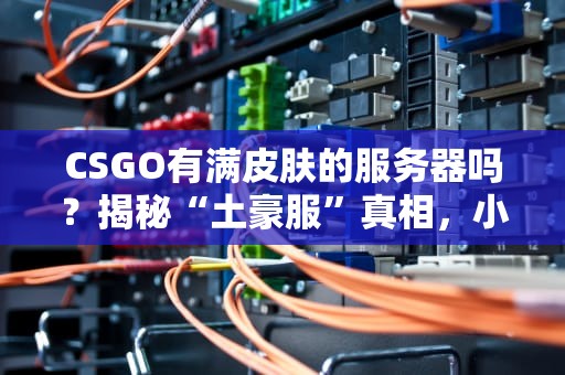 CSGO有满皮肤的服务器吗？揭秘“土豪服”真相，小心别被割韭菜！