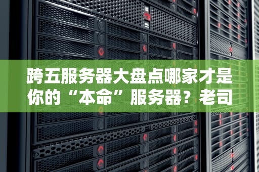 跨五服务器大盘点哪家才是你的“本命”服务器？老司机带你避坑选服！