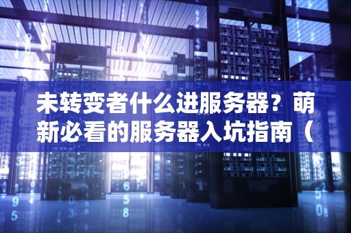 未转变者什么进服务器？萌新必看的服务器入坑指南（含专业测评）
