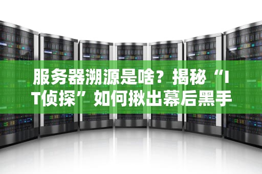 服务器溯源是啥？揭秘“IT侦探”如何揪出幕后黑手！