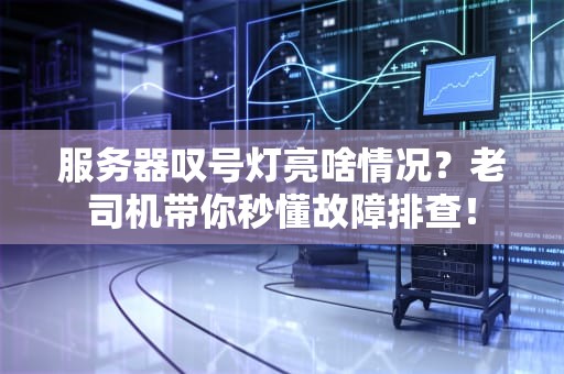 服务器叹号灯亮啥情况？老司机带你秒懂故障排查！