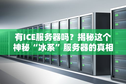 有ICE服务器吗？揭秘这个神秘“冰系”服务器的真相！