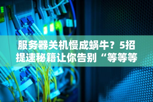 服务器关机慢成蜗牛？5招提速秘籍让你告别“等等等”
