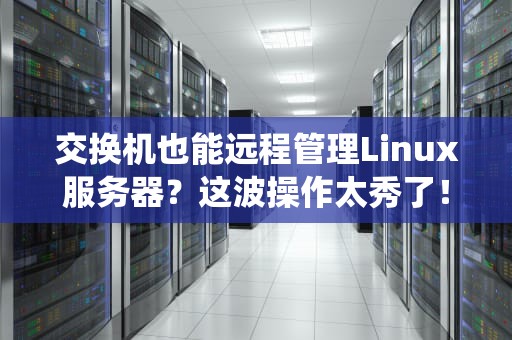 交换机也能远程管理Linux服务器？这波操作太秀了！小白必看的神仙技巧