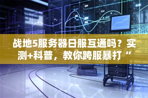 战地5服务器日服互通吗？实测+科普，教你跨服暴打“武士刀大佬”！