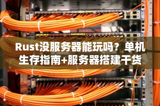 Rust没服务器能玩吗？单机生存指南+服务器搭建干货！