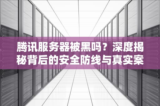 腾讯服务器被黑吗？深度揭秘背后的安全防线与真实案例！