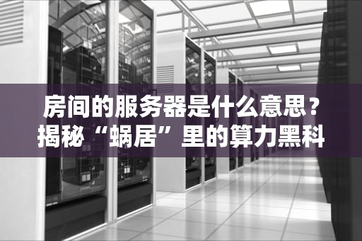 房间的服务器是什么意思？揭秘“蜗居”里的算力黑科技！
