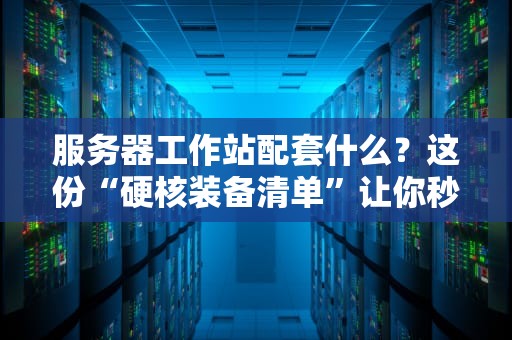 服务器工作站配套什么？这份“硬核装备清单”让你秒变专业极客！
