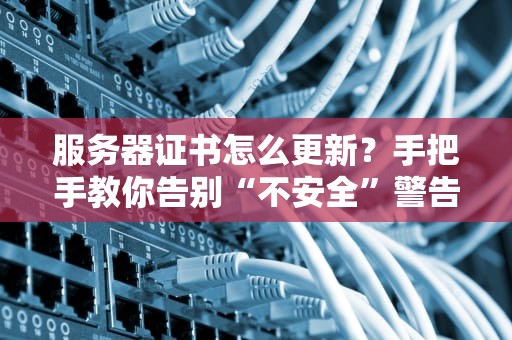 服务器证书怎么更新？手把手教你告别“不安全”警告，稳如老狗！