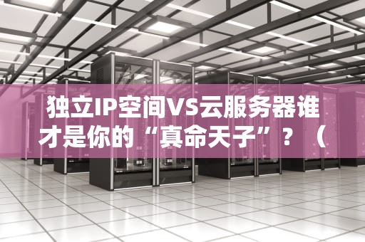 独立IP空间VS云服务器谁才是你的“真命天子”？（附专业测评+小白避坑指南）