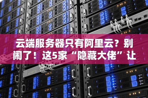 云端服务器只有阿里云？别闹了！这5家“隐藏大佬”让你省下一个亿！