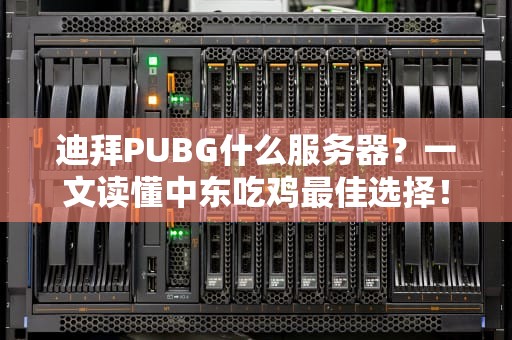 迪拜PUBG什么服务器？一文读懂中东吃鸡最佳选择！