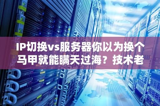 IP切换vs服务器你以为换个马甲就能瞒天过海？技术老司机带你扒光它们的底裤！