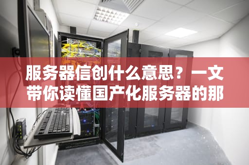 服务器信创什么意思？一文带你读懂国产化服务器的那些事儿！