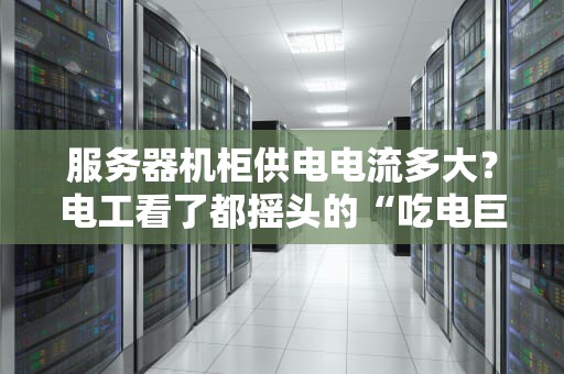 服务器机柜供电电流多大？电工看了都摇头的“吃电巨兽”揭秘！