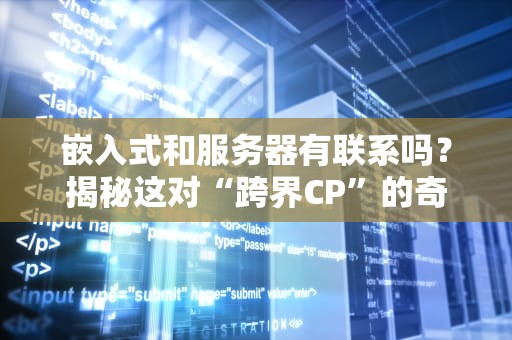 嵌入式和服务器有联系吗？揭秘这对“跨界CP”的奇妙关系！