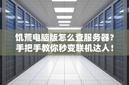 饥荒电脑版怎么查服务器？手把手教你秒变联机达人！