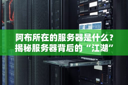 阿布所在的服务器是什么？揭秘服务器背后的“江湖”与“黑科技”