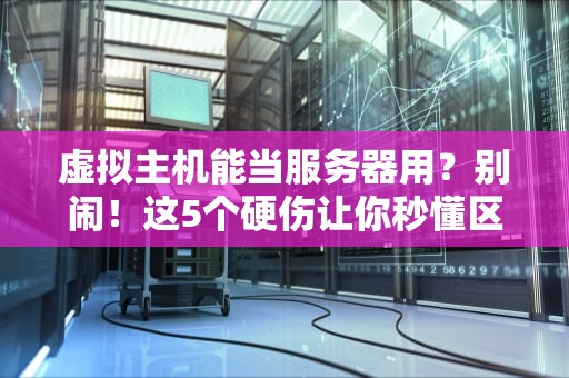 虚拟主机能当服务器用？别闹！这5个硬伤让你秒懂区别！