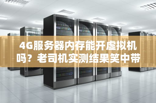4G服务器内存能开虚拟机吗？老司机实测结果笑中带泪！
