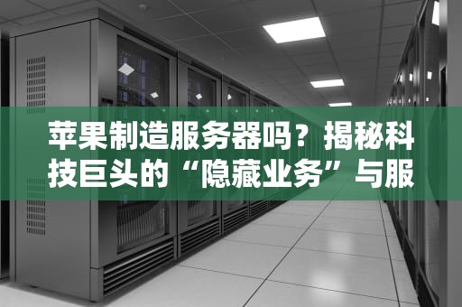 苹果制造服务器吗？揭秘科技巨头的“隐藏业务”与服务器江湖趣闻