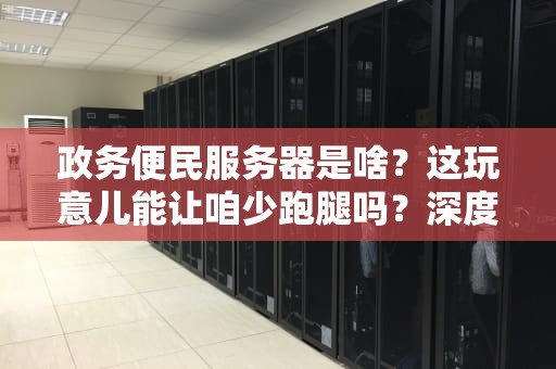 政务便民服务器是啥？这玩意儿能让咱少跑腿吗？深度测评+人话解读