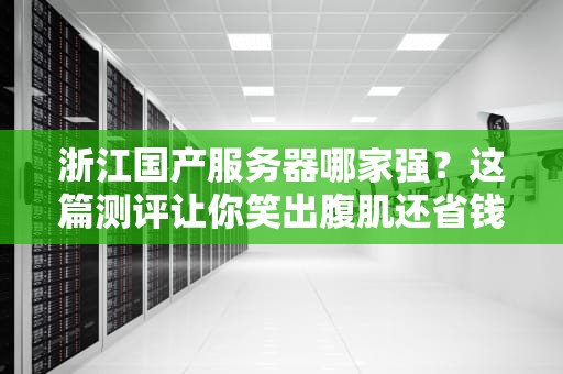 浙江国产服务器哪家强？这篇测评让你笑出腹肌还省钱！