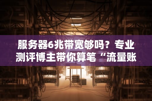 服务器6兆带宽够吗？专业测评博主带你算笔“流量账”！