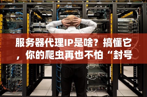服务器代理IP是啥？搞懂它，你的爬虫再也不怕“封号”啦！