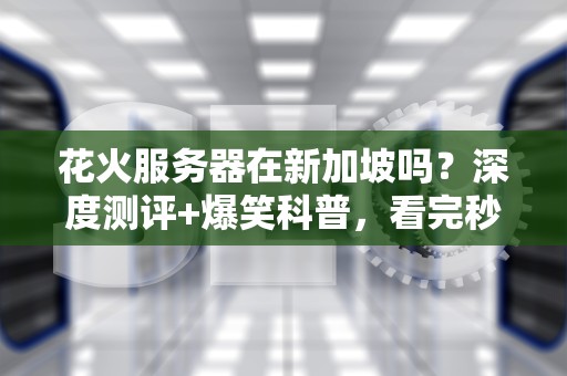 花火服务器在新加坡吗？深度测评+爆笑科普，看完秒懂！