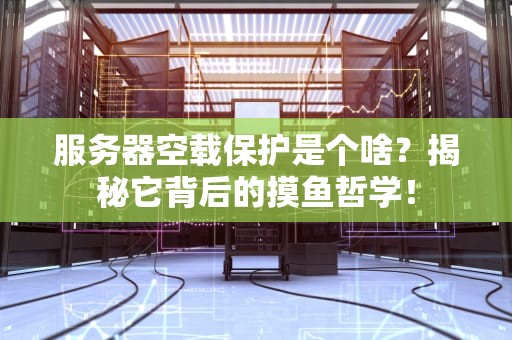 服务器空载保护是个啥？揭秘它背后的摸鱼哲学！