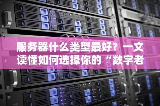 服务器什么类型最好？一文读懂如何选择你的“数字老黄牛”