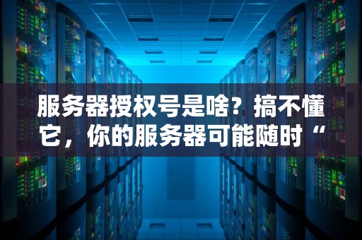 服务器授权号是啥？搞不懂它，你的服务器可能随时“罢工”！