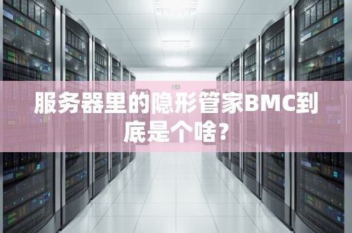 服务器里的隐形管家BMC到底是个啥？