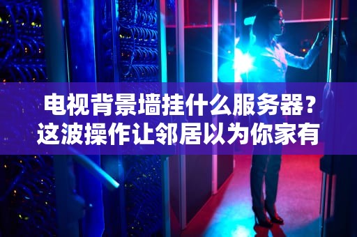 电视背景墙挂什么服务器？这波操作让邻居以为你家有矿！