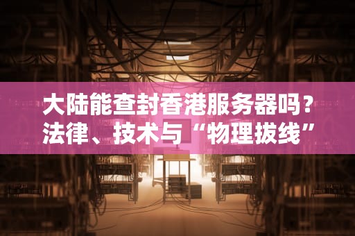 大陆能查封香港服务器吗？法律、技术与“物理拔线”的终极真相！