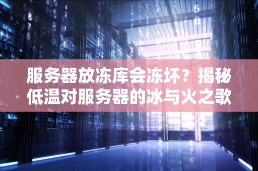 服务器放冻库会冻坏？揭秘低温对服务器的冰与火之歌！