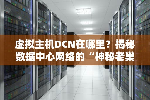 虚拟主机DCN在哪里？揭秘数据中心网络的“神秘老巢”！